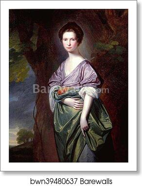 Portrait of Lady Henrietta Frances, Countess of Bessborough by George Romney, Art Print Portrait of Lady Henrietta Frances, Countess of Bessborough by George Romney, Art Print