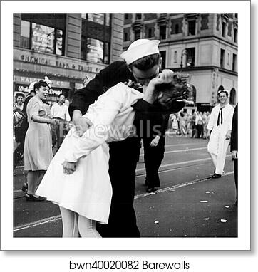 Kissing the War Goodbye by Lt. Victor Jorgensen, Art Print