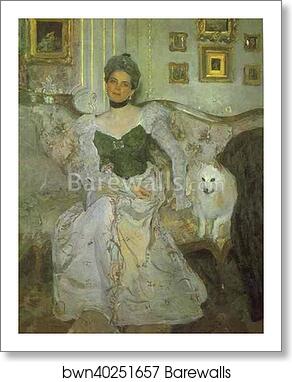 Portrait of Princess Zinaida Yusupova by Valentin Serov, Art Print