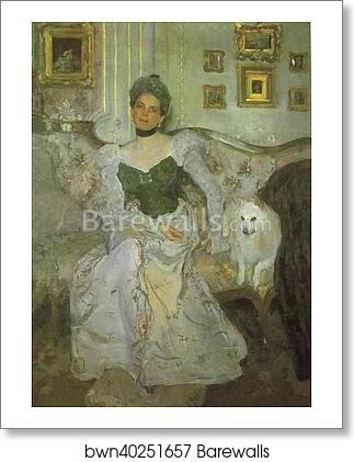 Portrait of Princess Zinaida Yusupova by Valentin Serov, Art Print Portrait of Princess Zinaida Yusupova by Valentin Serov, Art Print