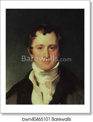 Sir Humphry Davy (1778-1829). Detail by Sir Thomas Lawrence, Art Print Sir Humphry Davy (1778-1829). Detail by Sir Thomas Lawrence, Art Print