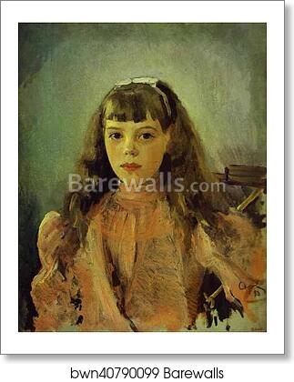 Portrait of Grand Duchess Olga Alexandrovna by Valentin Serov, Art Print Portrait of Grand Duchess Olga Alexandrovna by Valentin Serov, Art Print