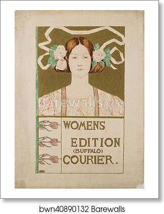 La 'Women's edition Buffalo Courier' by Alice Russell Glenny, Art Print La 'Women's edition Buffalo Courier' by Alice Russell Glenny, Art Print