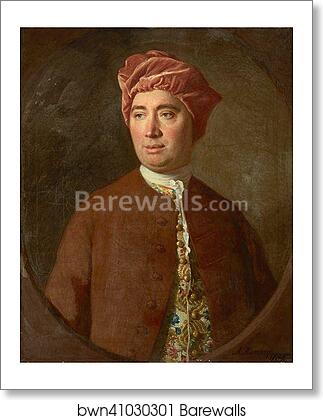 Portrait of Philosopher David Hume by Allan Ramsay, Art Print Portrait of Philosopher David Hume by Allan Ramsay, Art Print