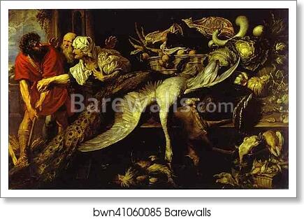 Philomenes Recognized by the Old Woman by Frans Snyders, Art Print Philomenes Recognized by the Old Woman by Frans Snyders, Art Print