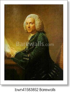 Portrait of Dr. William Hunter by Allan Ramsay, Art Print