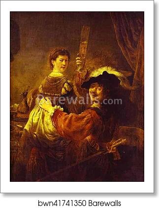 The Prodigal Son in the Tavern (Rembrandt and Saskia) by Rembrandt Harmenszoon Van Rijn, Art Print The Prodigal Son in the Tavern (Rembrandt and Saskia) by Rembrandt Harmenszoon Van Rijn, Art Print