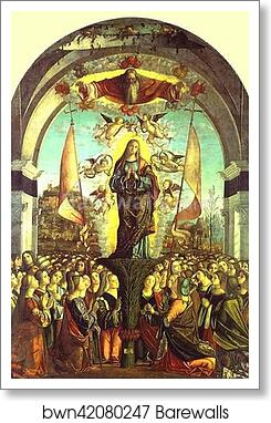 The Legend of St. Ursula: Apotheosis of St. Ursula by Vittore Carpaccio, Art Print