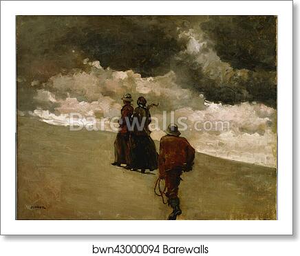 To the Rescue by Winslow Homer, Art Print
