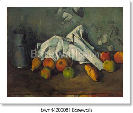 Milk Can and Apples by Paul Cézanne, Art Print