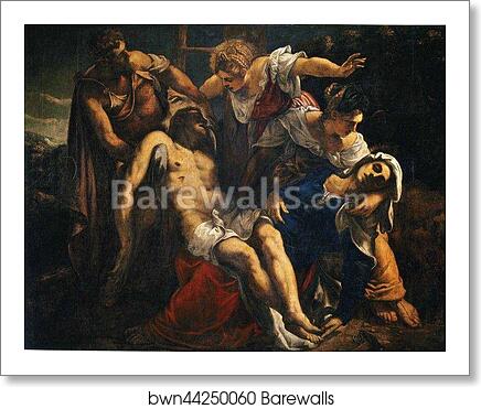 Deposition of the Christ by Jacopo Robusti, Called Tintoretto, Art Print Deposition of the Christ by Jacopo Robusti, Called Tintoretto, Art Print