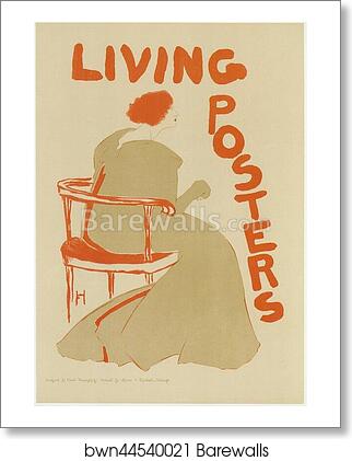 Les "Living Posters" (Affiches vivants) by Frank Hazenplug, Art Print Les "Living Posters" (Affiches vivants) by Frank Hazenplug, Art Print