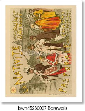La pastorale de "la Nativité" by Étienne Moreau-Nélaton, Art Print