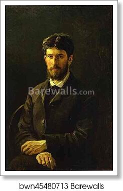 Portrait of Piotr Gay, the Artist's Son by Nikolay Gay, Art Print Portrait of Piotr Gay, the Artist's Son by Nikolay Gay, Art Print