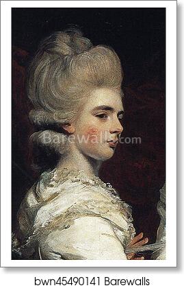 The Ladies Waldegrave. Detail by Sir Joshua Reynolds, Art Print The Ladies Waldegrave. Detail by Sir Joshua Reynolds, Art Print