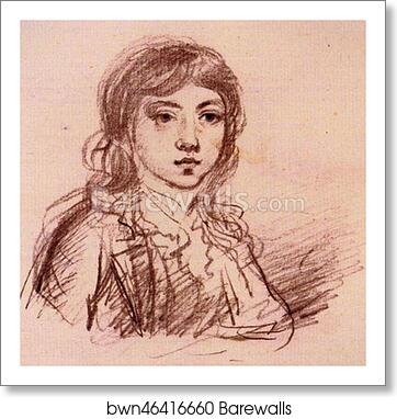 Self-Portrait as a Boy by Sir Thomas Lawrence, Art Print