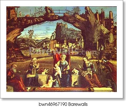 Sacra Conversazione by Vittore Carpaccio, Art Print
