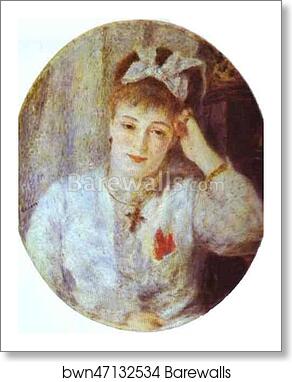 Portrait of Marie Murer by Pierre-Auguste Renoir, Art Print