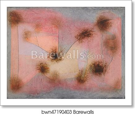Hardy Plants by Paul Klee, Art Print
