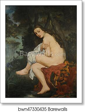 La Nymphe surprise by Édouard Manet, Art Print