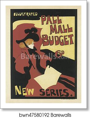 La revue hebdomadaire "Illustrated Pall Mall Budget" by Maurice Greiffenhagen, Art Print