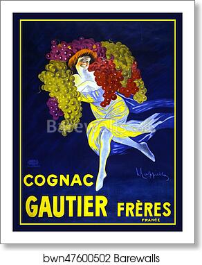Cognac Gautier Frères by Leonetto Cappiello, Art Print