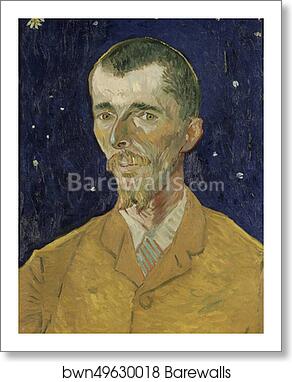 Eugène Boch by Vincent Van Gogh, Art Print