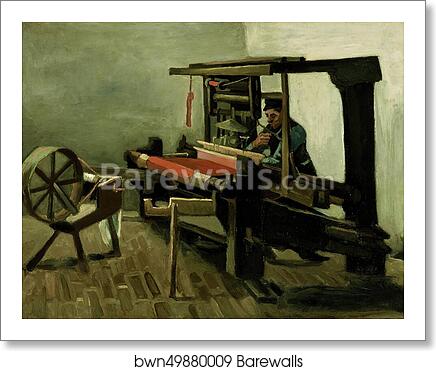 Weaver by Vincent Van Gogh, Art Print