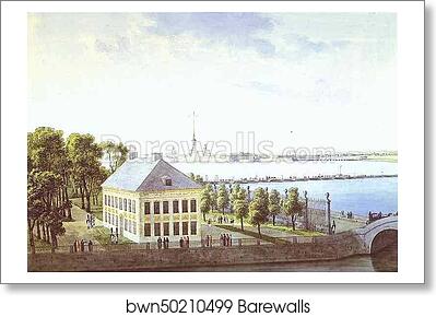 Palace of Peter the Great in the Summer Gardens in St. Petersburg by Andrey Martynov, Art Print Palace of Peter the Great in the Summer Gardens in St. Petersburg by Andrey Martynov, Art Print