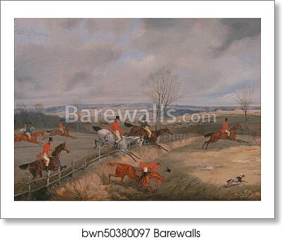 Hunting Scene: Drawing the Cover by Henry Thomas Alken, Art Print Hunting Scene: Drawing the Cover by Henry Thomas Alken, Art Print