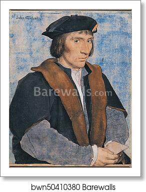 Sir John Godsalve (c.1505-56) by Hans Holbein The Younger, Art Print