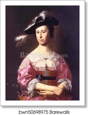 Mrs. Samuel Quincy (Hannah Hill) by John Singleton Copley, Art Print Mrs. Samuel Quincy (Hannah Hill) by John Singleton Copley, Art Print