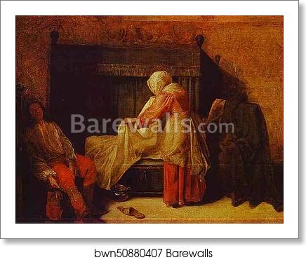 Morning of a Young Man by Pieter De Hooch, Art Print