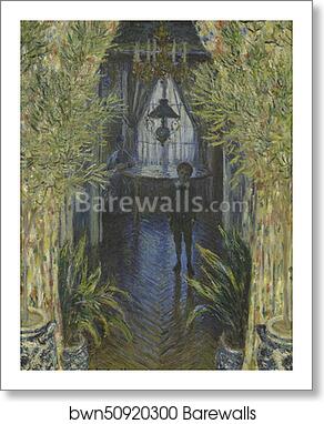Un coin d'appartement by Claude Monet, Art Print