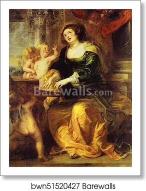 St. Cecilia by Peter Paul Rubens, Art Print