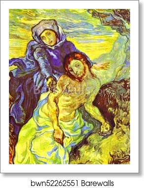 Pietà (After Delacroix) by Vincent Van Gogh, Art Print