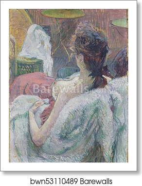 The Model Resting by Henri De Toulouse-Lautrec, Art Print