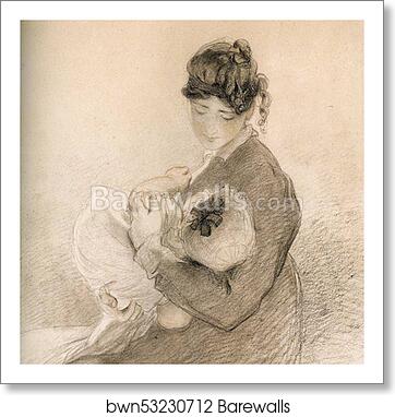 Mrs John Angerstein Nursing a Child by Sir Thomas Lawrence, Art Print Mrs John Angerstein Nursing a Child by Sir Thomas Lawrence, Art Print