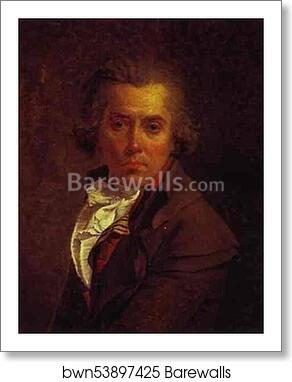Self-Portrait by Jacques-Louis David, Art Print