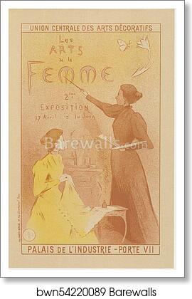 La deuxième Exposition des "Arts de la Femme" by Étienne Moreau-Nélaton, Art Print La deuxième Exposition des "Arts de la Femme" by Étienne Moreau-Nélaton, Art Print