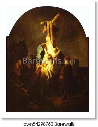 The Descent from the Cross by Rembrandt Harmenszoon Van Rijn, Art Print The Descent from the Cross by Rembrandt Harmenszoon Van Rijn, Art Print