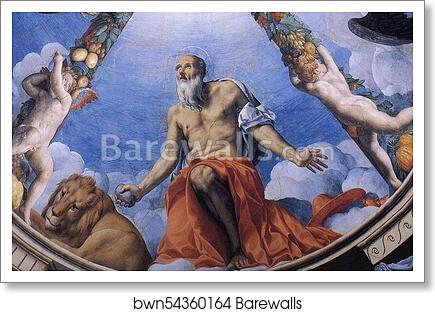 St. Jerome in Penitence by Agnolo Bronzino, Art Print