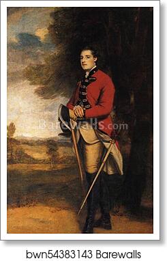 Sir Richard Worsley by Sir Joshua Reynolds, Art Print
