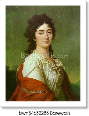 Portrait of Countess A. S. Protasova by Dmitry Levitzky, Art Print Portrait of Countess A. S. Protasova by Dmitry Levitzky, Art Print