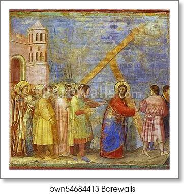 The Carrying of the Cross by Giotto, Art Print