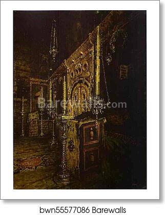Iconostasis of the Church of St. John the Evangelist on the Ishna near Rostov Yaroslavsky by Vasily Vereshchagin, Art Print Iconostasis of the Church of St. John the Evangelist on the Ishna near Rostov Yaroslavsky by Vasily Vereshchagin, Art Print