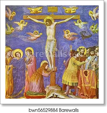 The Crucifixion by Giotto, Art Print