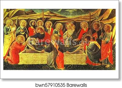 Annunciation. The Death of the Virgin by Fra Angelico, Art Print Annunciation. The Death of the Virgin by Fra Angelico, Art Print