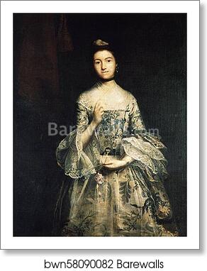 Mrs William Molesworth by Sir Joshua Reynolds, Art Print