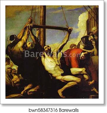 The Martyrdom of St. Philip by Jusepe De Ribera, Art Print